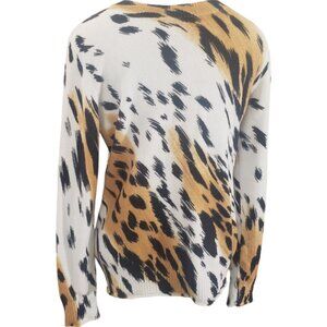 CT1969 Ethyl Animal Pattern Long Sleeve Sweater M